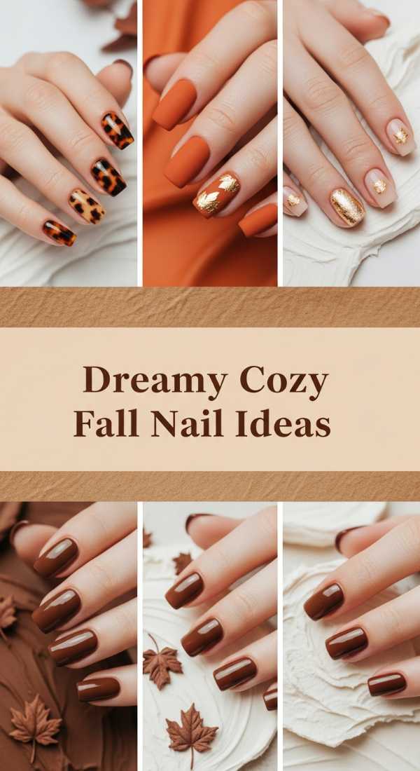 Dreamy Cozy Fall Nail Ideas 69e350fe01635