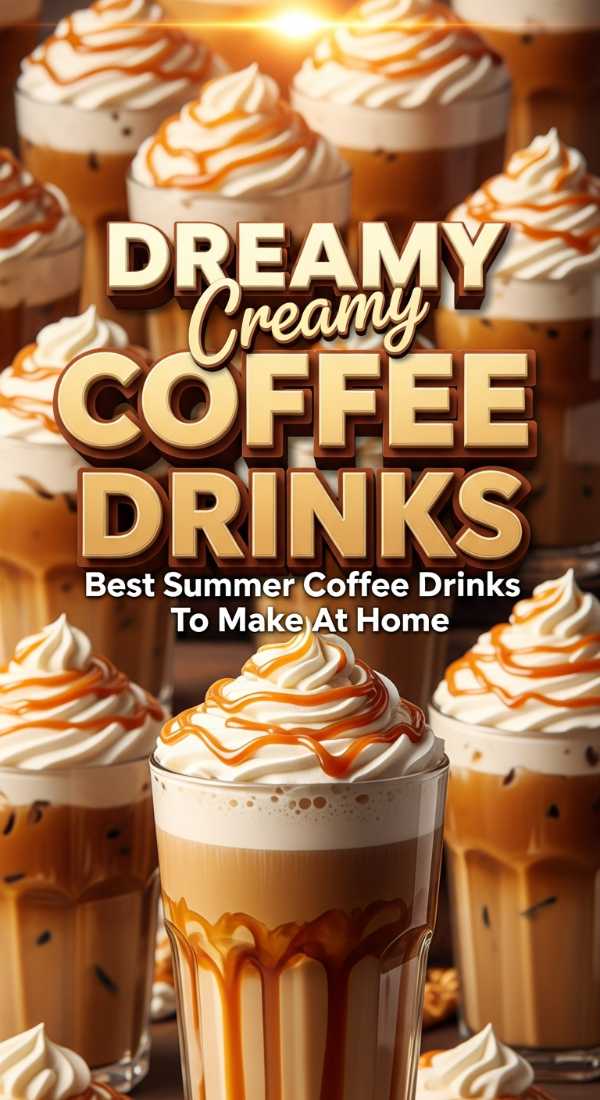 Dreamy Creamy Summer Coffee Drinks To Try At Home 69f1de9989795