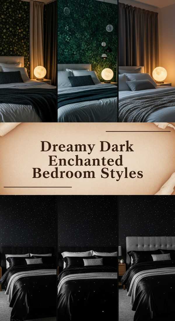 Dreamy Dark Enchanted Bedroom Styles 69e51e5fad72a