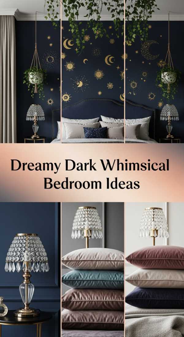 Dreamy Dark Whimsical Bedroom Ideas 69ea60b03cbd0