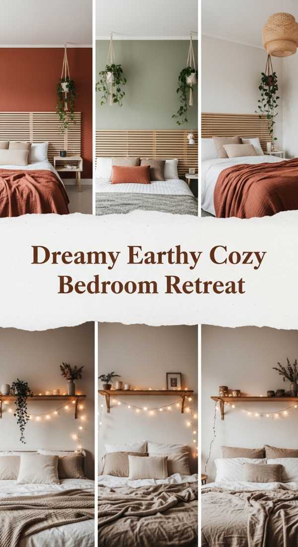 Dreamy Earthy Cozy Bedroom Retreat 69ed034be57ac