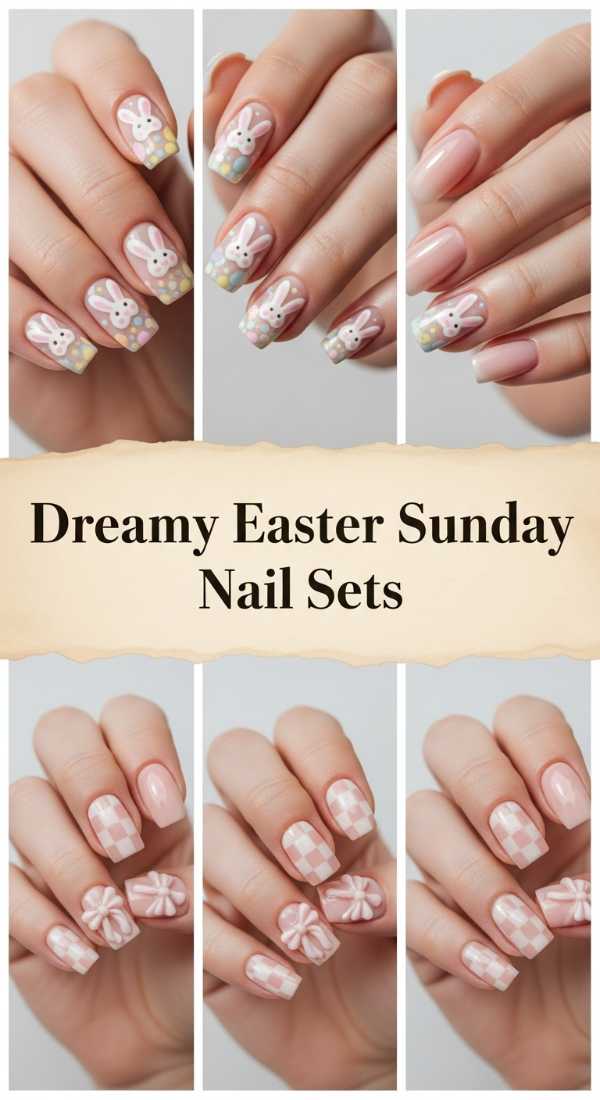 Dreamy Easter Sunday Nail Sets