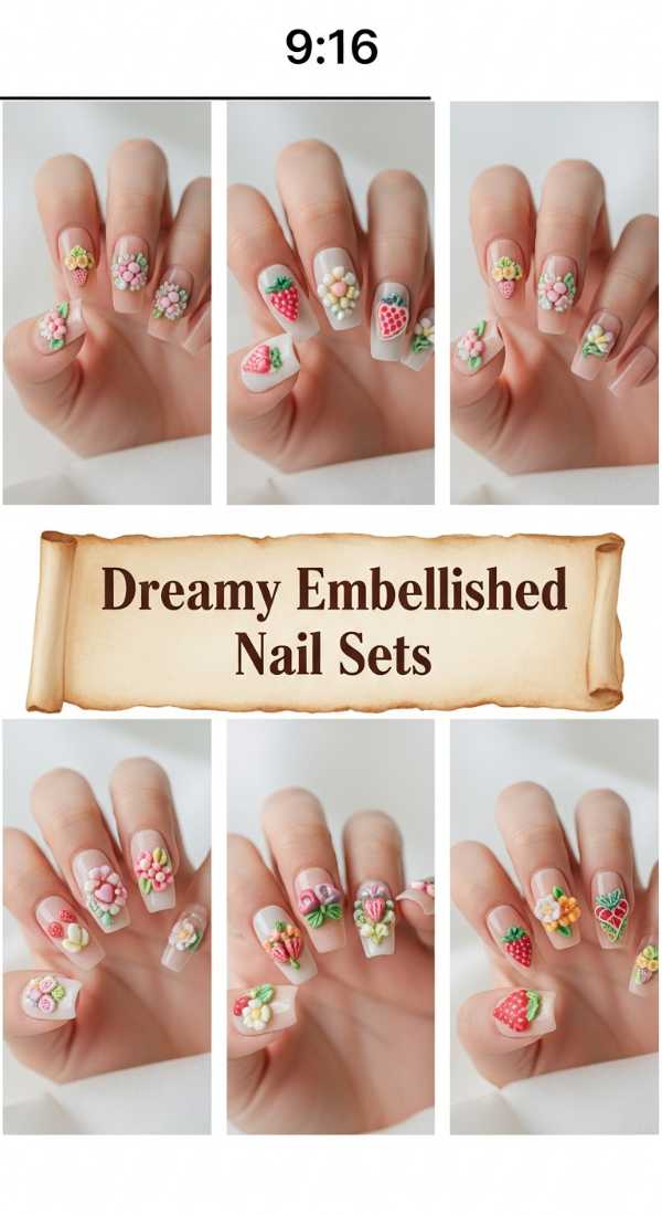 Dreamy Embellished Nail Sets 69eb726c2061b