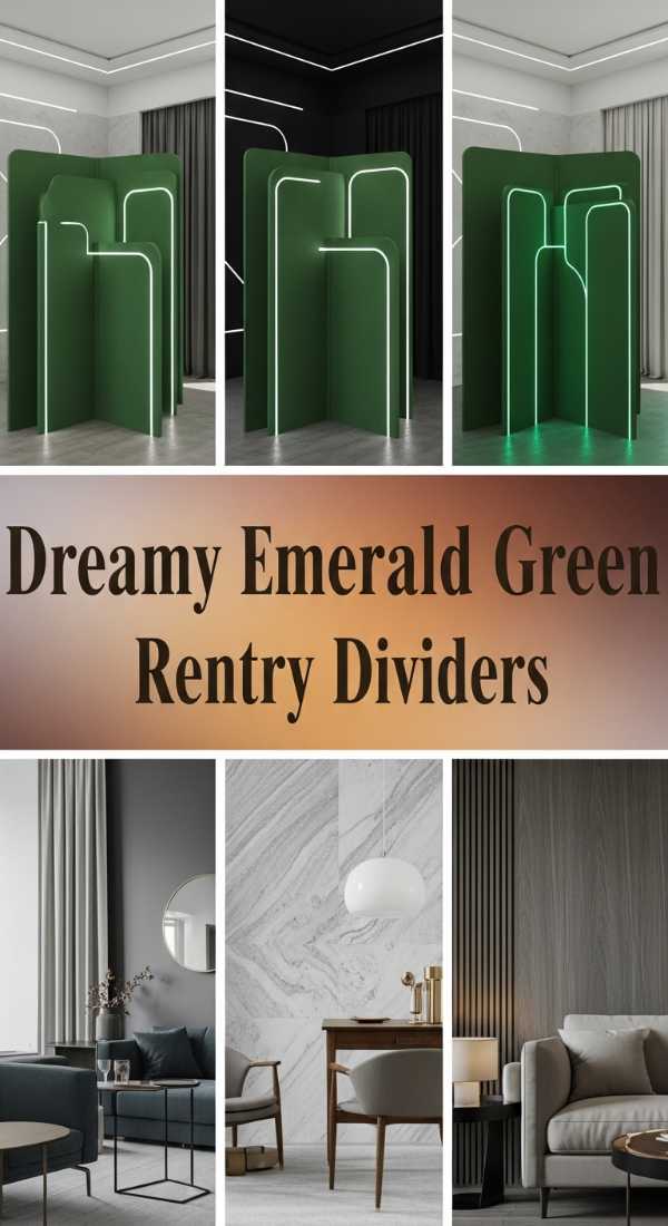 Dreamy Emerald Green Rentry Dividers 69e51e589c946