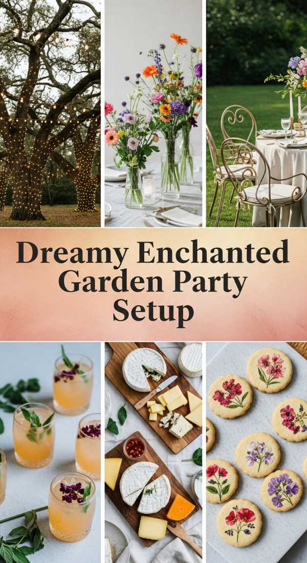 Dreamy Enchanted Garden Party Setup 69df234fc91ff