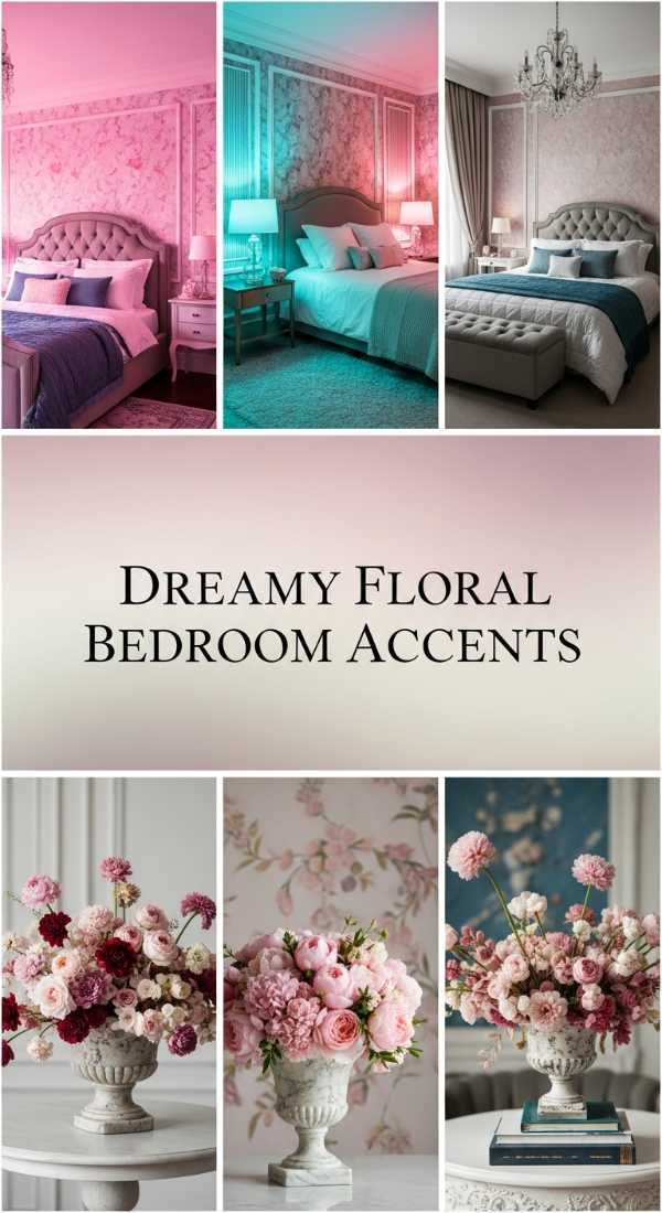 Dreamy Floral Bedroom Accents 69df46809336f