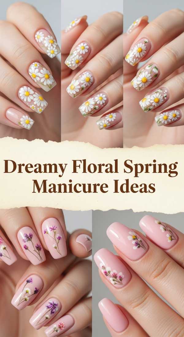 Dreamy Floral Spring Manicure Ideas 69e4e4a4c0702