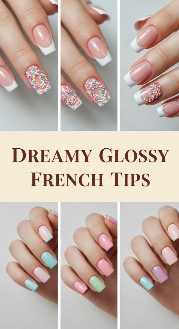 Dreamy Glossy French Tips 69e4e4a1200f2