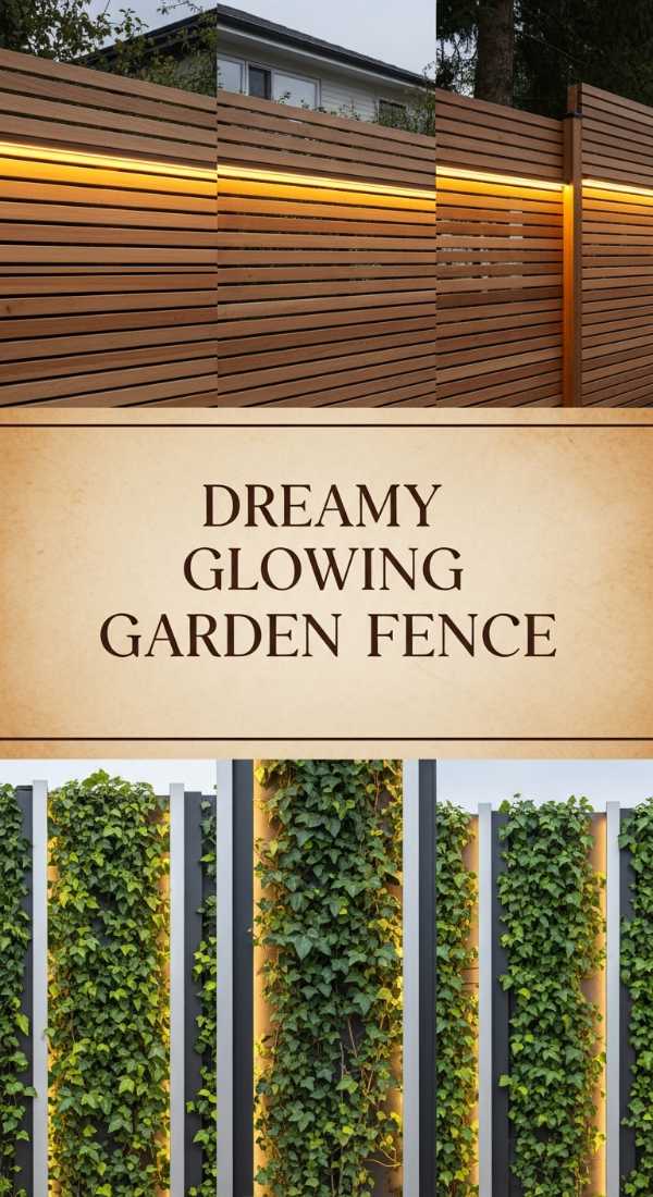 Dreamy Glowing Garden Fence 69df46795b91e