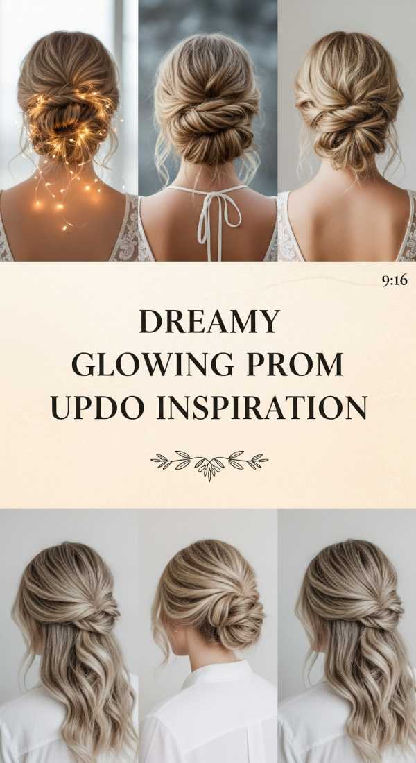 Dreamy Glowing Prom Updo Inspiration 69f33c8df041f