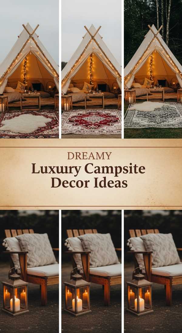 Dreamy Luxury Campsite Decor Ideas 69efa264a2a5c