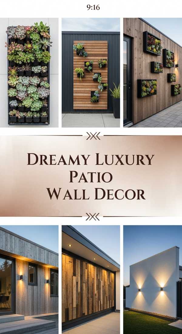 Dreamy Luxury Patio Wall Decor 69f0e5d04a2fb