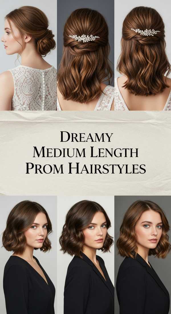 Dreamy Medium Length Prom Hairstyles 69f0e3098f27d
