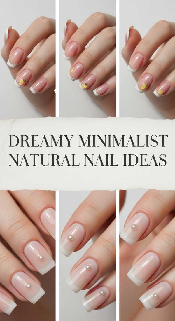 Dreamy Minimalist Natural Nail Ideas 69e350ea86644