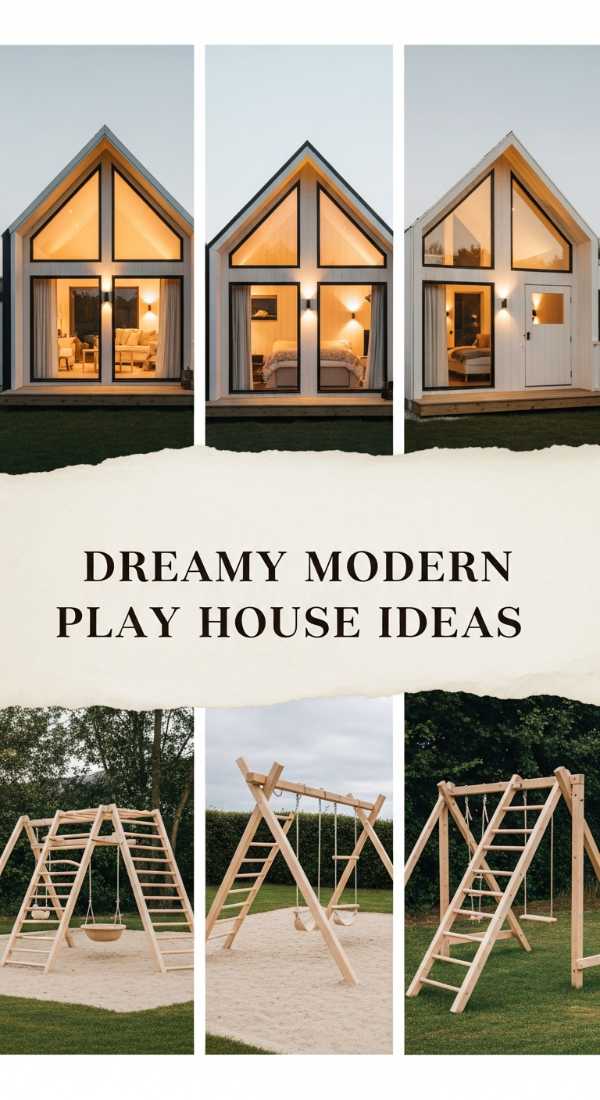 Dreamy Modern Play House Ideas 69f0e5d442d1c