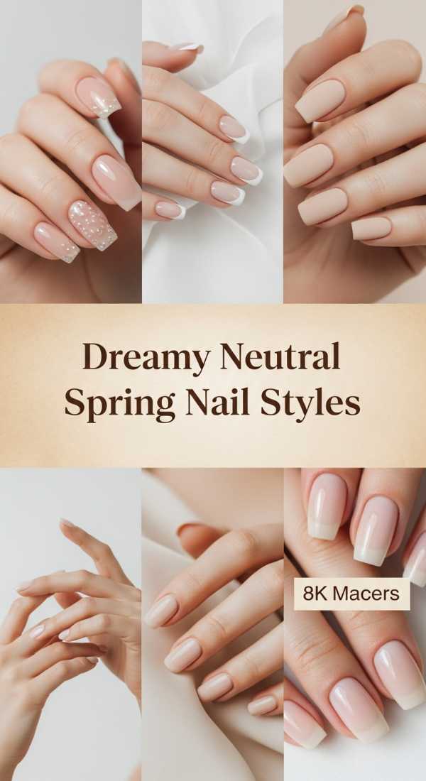 Dreamy Neutral Spring Nail Styles 69ecf74017719
