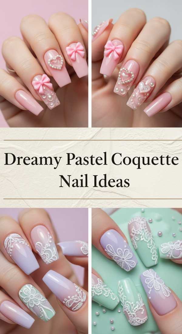 Dreamy Pastel Coquette Nail Ideas 69e5f3f6a393e