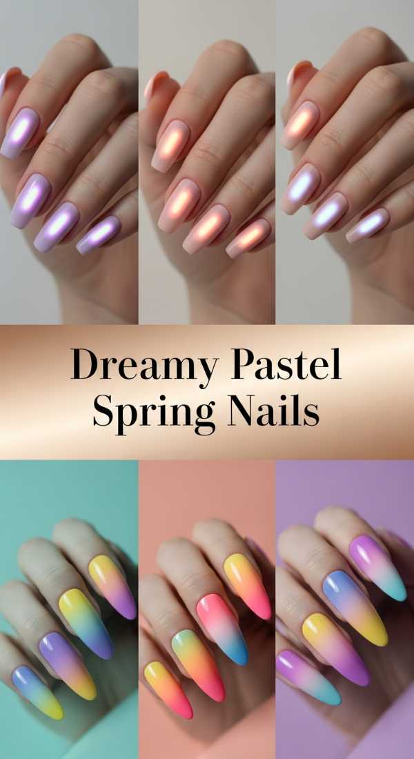 Dreamy Pastel Spring Aura Nails 69f32b8f15d77