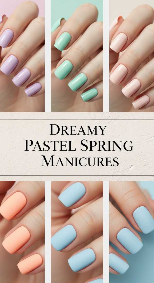 Dreamy Pastel Spring Manicures