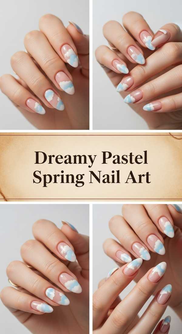 Dreamy Pastel Spring Nail Art 69df3aceeecfa