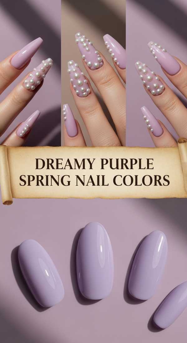 Dreamy Purple Spring Nail Colors 69e4e4af62027