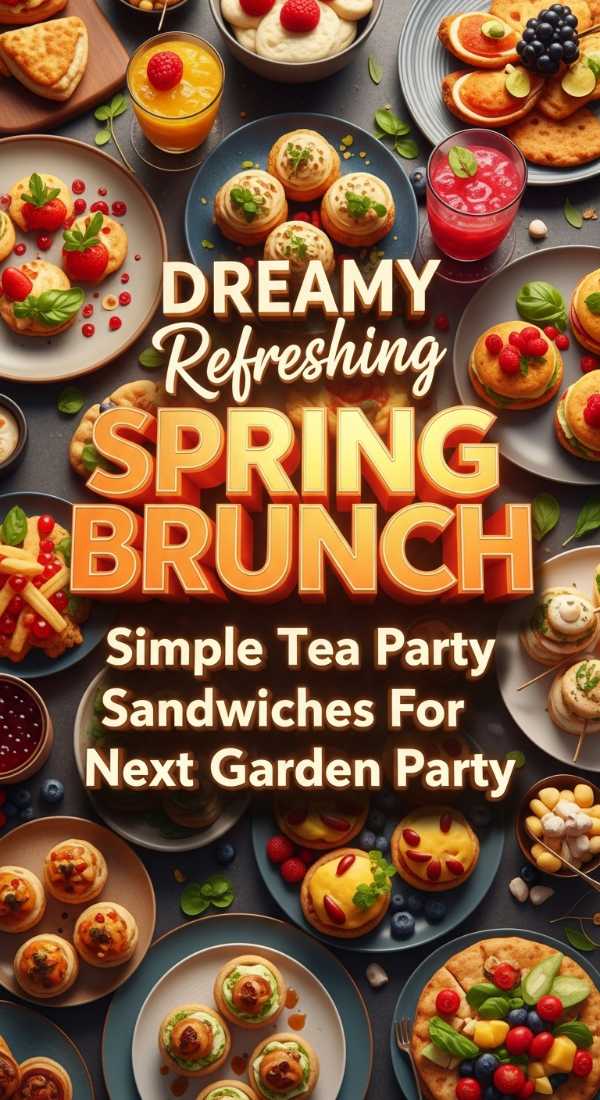 Dreamy Refreshing Tea Party Sandwich Ideas 69dfdaf7bf365