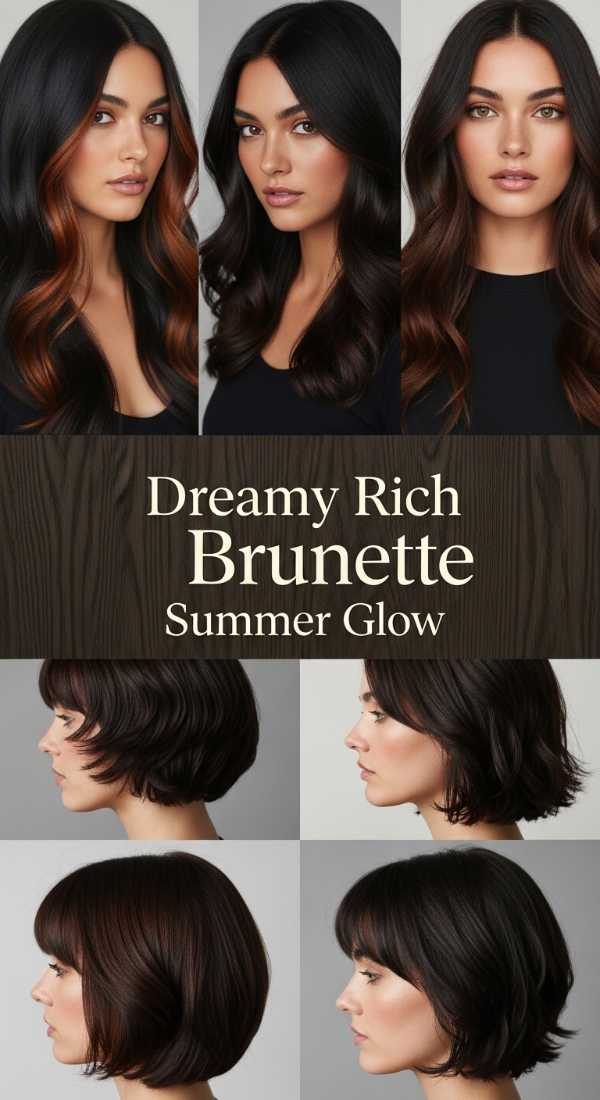 Dreamy Rich Brunette Summer Glow 69ee51c7beaec