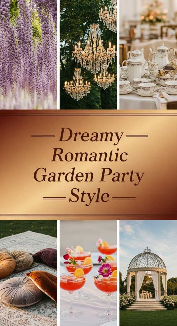 Dreamy Romantic Garden Party Style 69df235816dd8