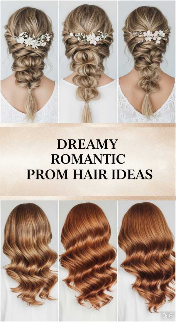 Dreamy Romantic Prom Hair Ideas 69df3fd86e60f