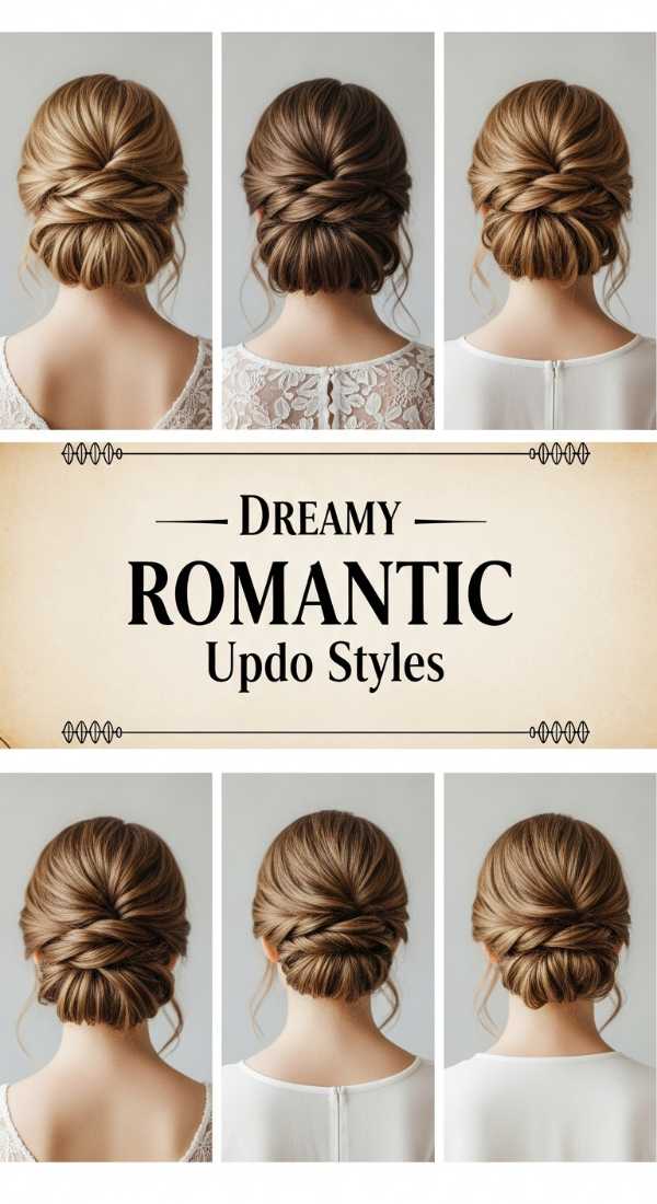 Dreamy Romantic Updo Styles 69e33a04e1abc