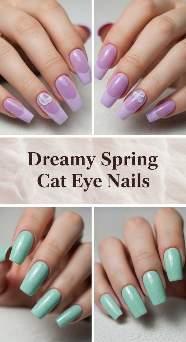 Dreamy Spring Cat Eye Nails 69f2495211469
