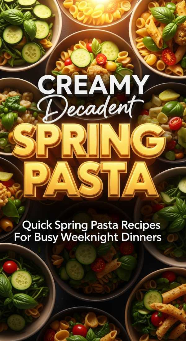 Dreamy Spring Pasta Dinner