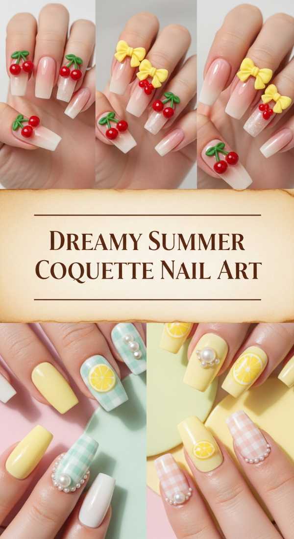 Dreamy Summer Coquette Nail Art 69eb726880a52