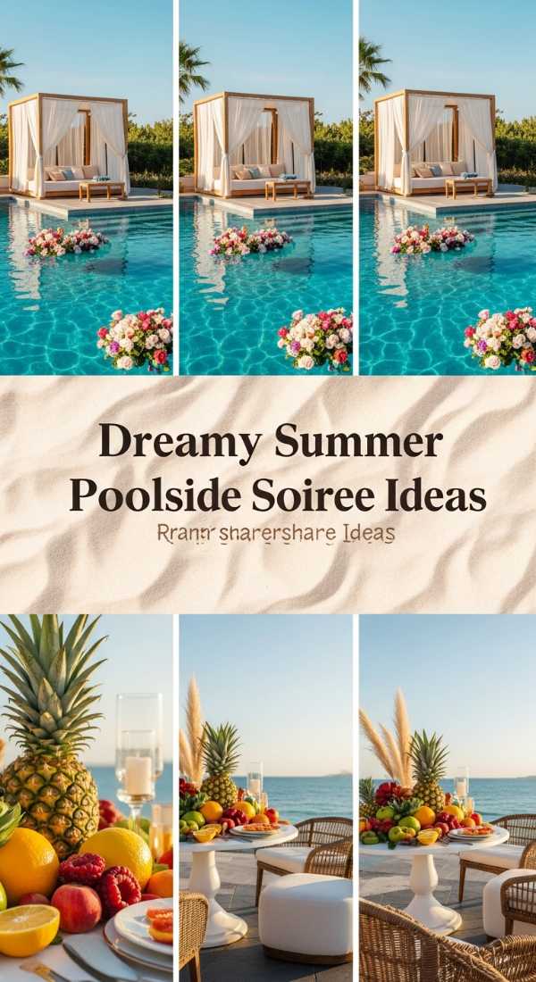 Dreamy Summer Poolside Soiree Ideas 69e32c4b4f3d6