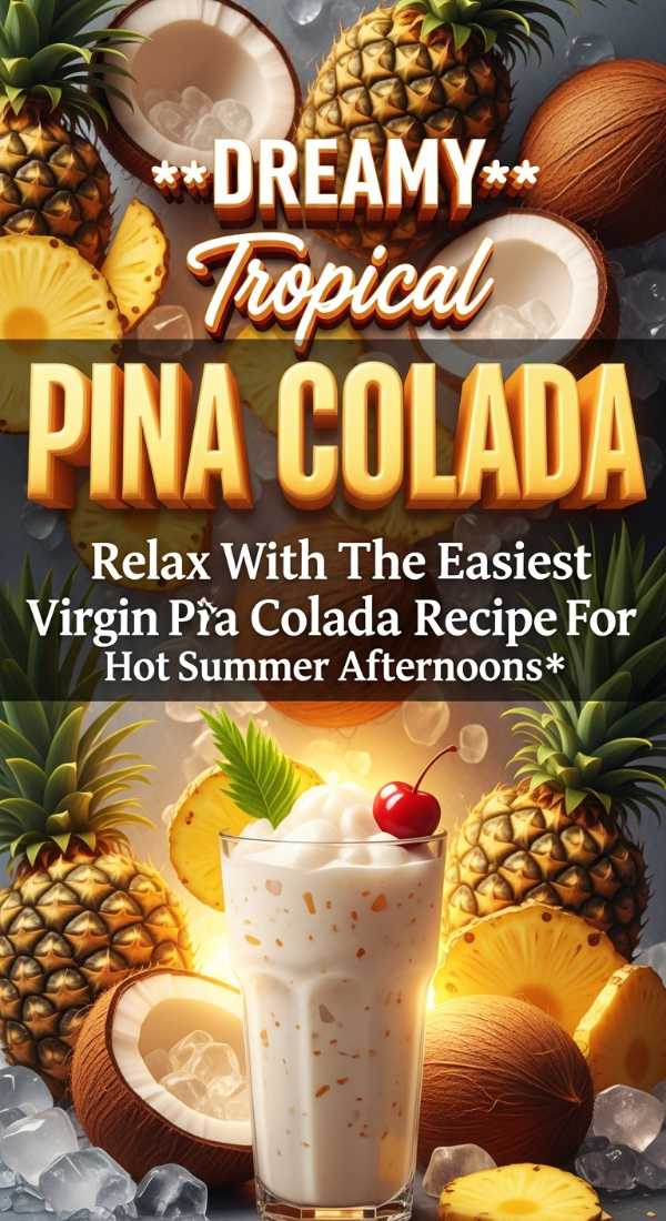 Dreamy Tropical Virgin Pina Colada 69ef8e4cbdcfc