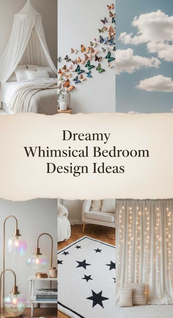 Dreamy Whimsical Bedroom Design Ideas 69efa359453da