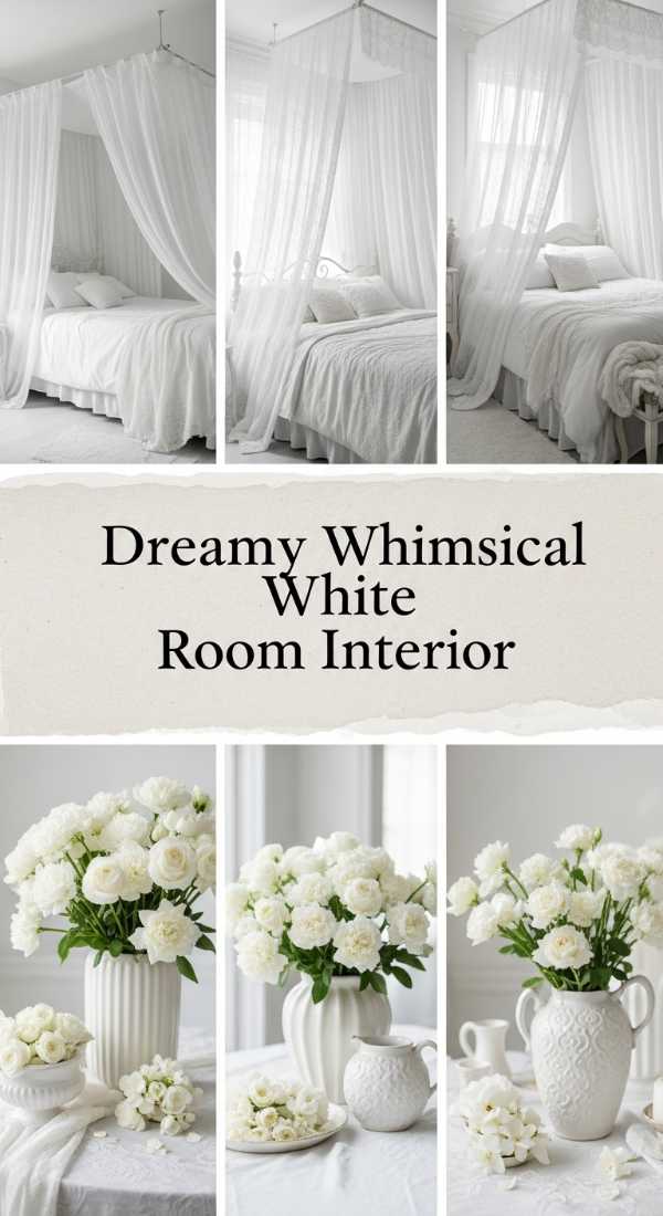 Dreamy Whimsical White Room Interior 69df20e8917b2