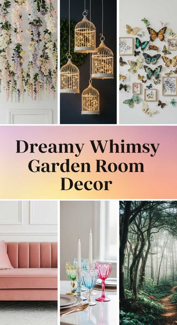 Dreamy Whimsy Garden Room Decor 69df20e65a017