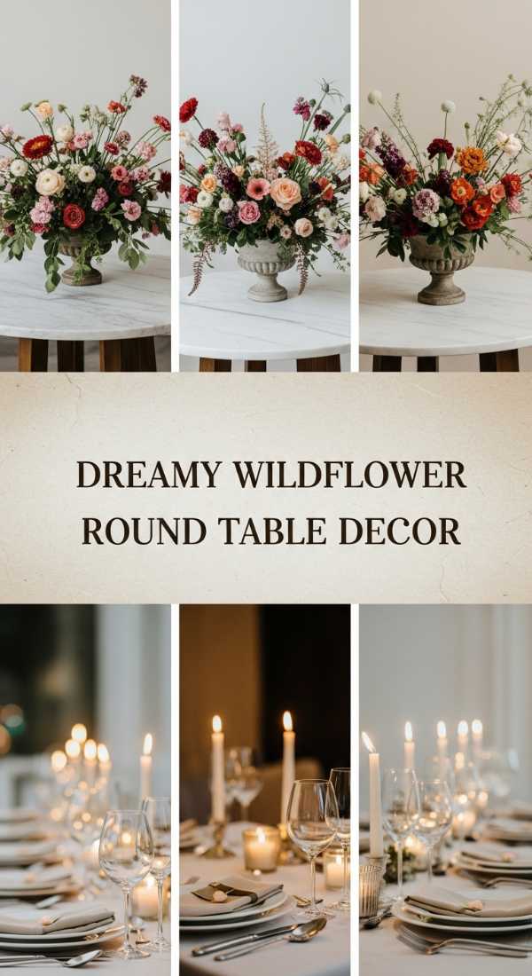 Dreamy Wildflower Round Table Decor 69e64c6191190