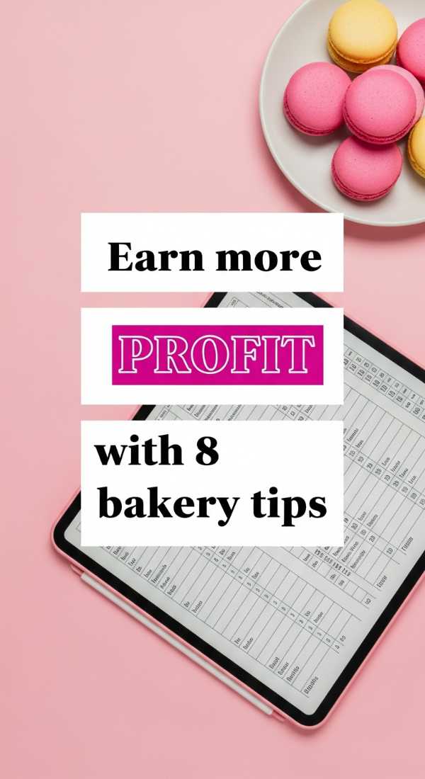 Earn More Profit With 8 Bakery Tips 69ef46934421b