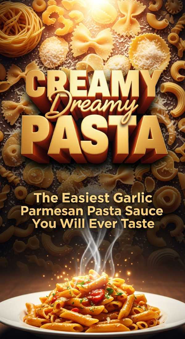 Easiest Garlic Parmesan Pasta Sauce You Will Ever Taste 69ec951114fa1