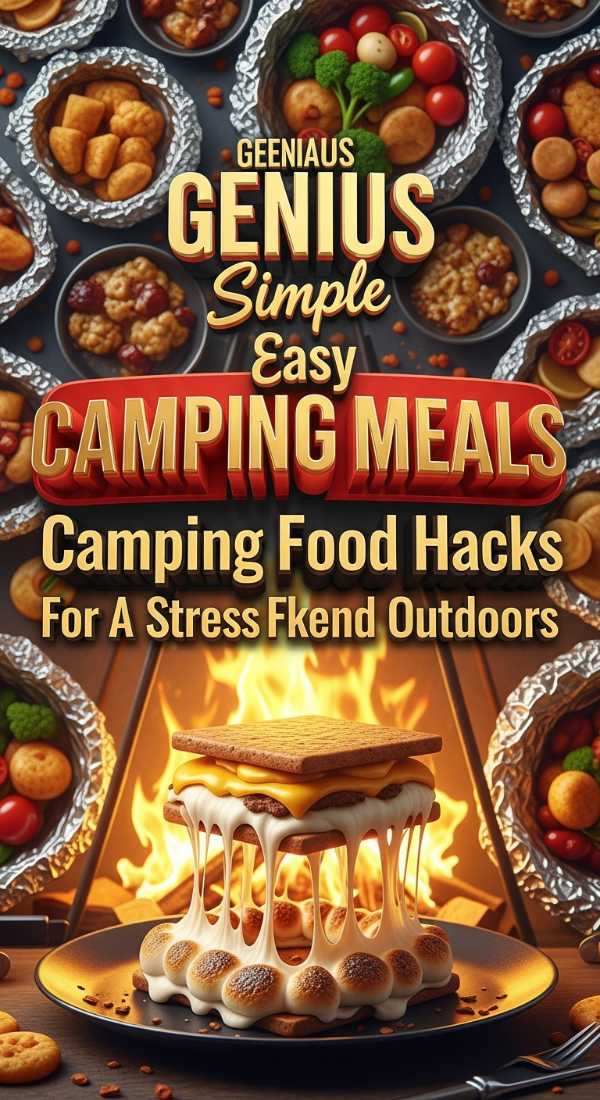 Easy Camping Food Hacks For Stress Free Trips