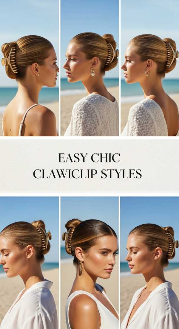 Easy Chic Clawclip Styles