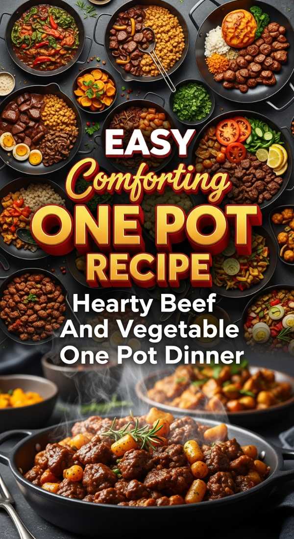 Easy Comforting One Pot Recipe