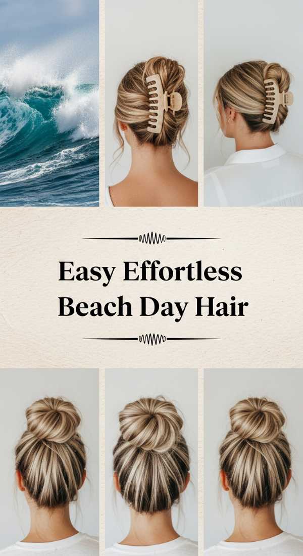 Easy Effortless Beach Day Hair 69e9d410116bc