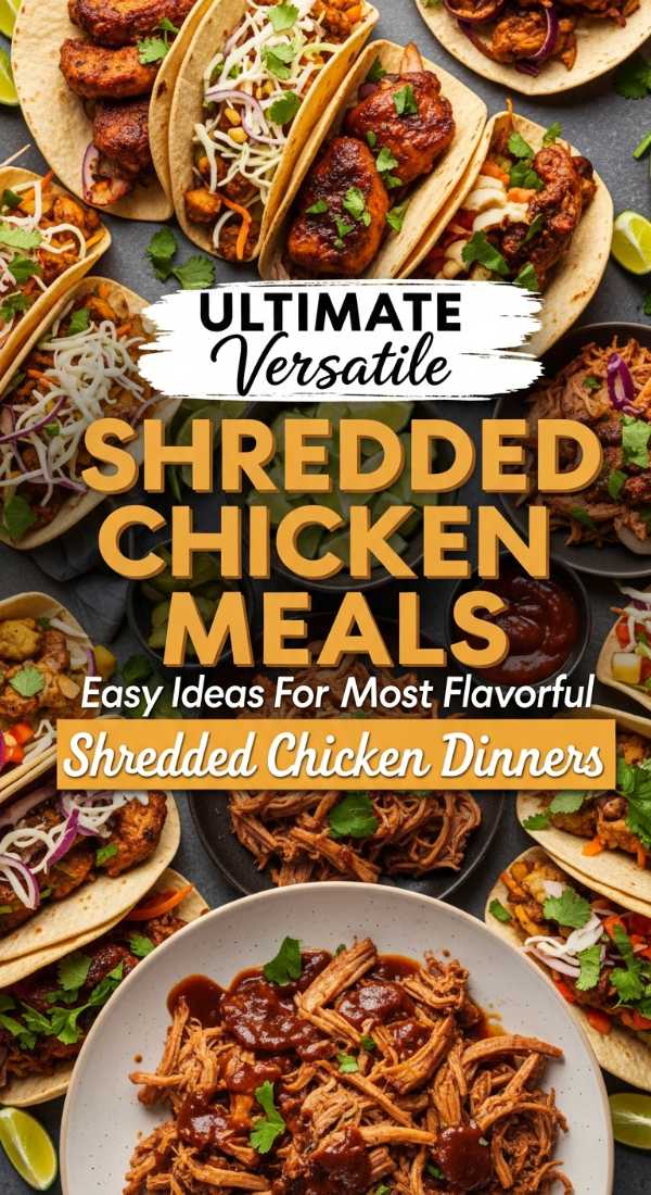 Easy Flavorful Shredded Chicken Dinners 69e4a6fb64b80