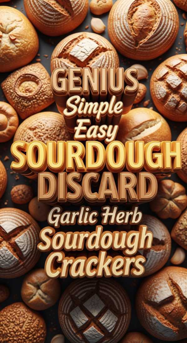 Easy Garlic Herb Sourdough Discard Crackers 69eefff807785
