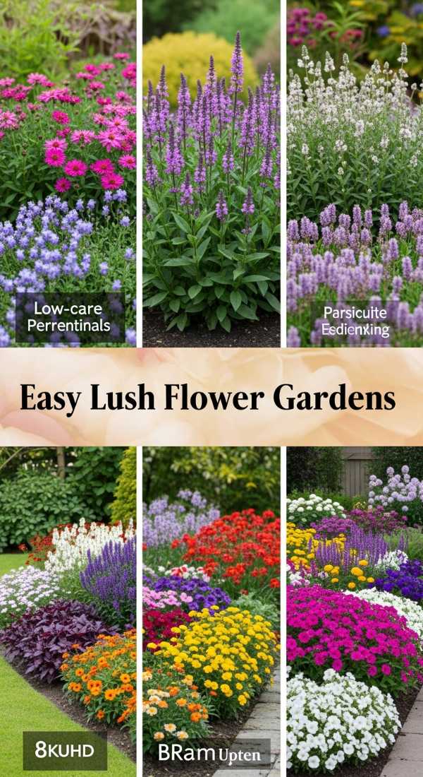 Easy Lush Flower Gardens 69ea60a91a4a2
