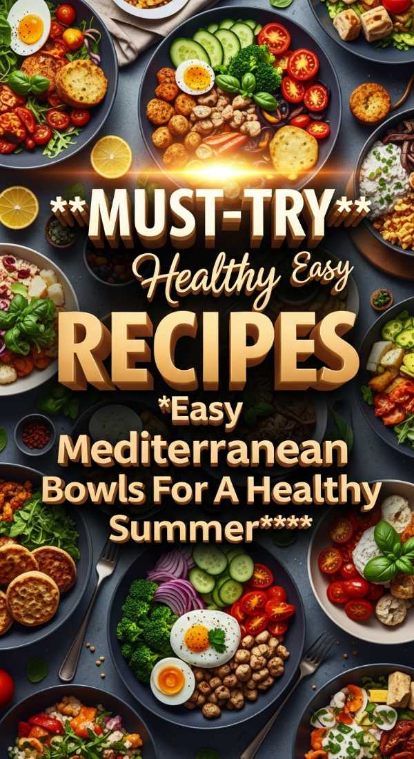 Easy Mediterranean Chicken Bowls For Meal Prep 69edba4305326