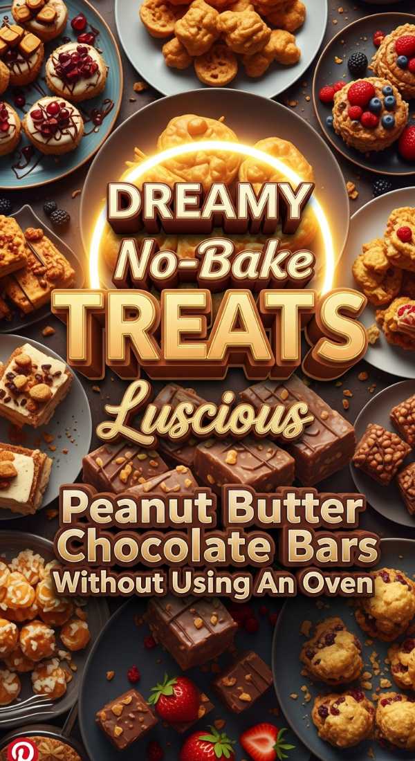 Easy No-Bake Peanut Butter Chocolate Bars